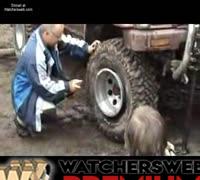 How To Inflate A Tire With WD-40