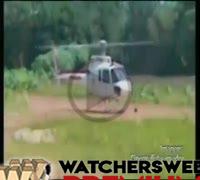 Helicopter Shakes Itself To Pieces