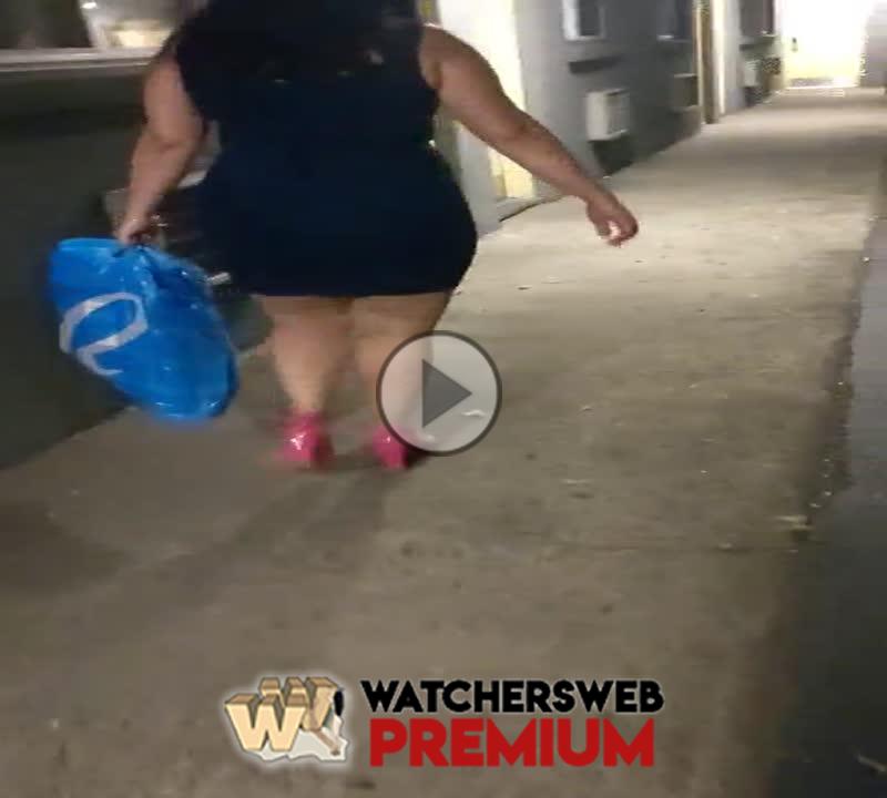 Wife Walking Into Cheap Motel