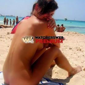 Nadine  ~ Nude Beach - Europe