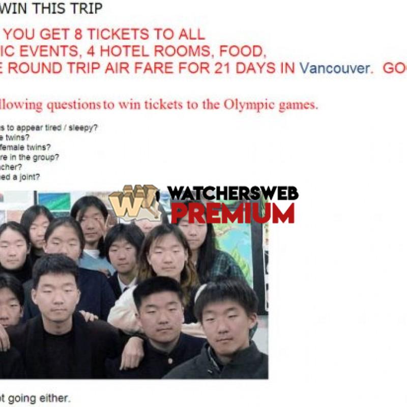 Free Olympic Tickets - p - Candylea