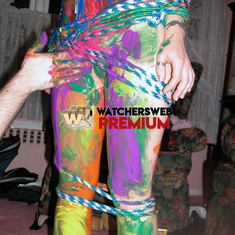 Michelle Tied Up & Painted - New Jersey, USA