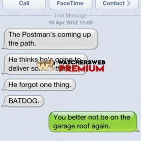 Dog Texting Owner #11 - c - Don - Australia