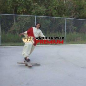 Jesus Skateboard - p - Ray - QLD, Australia