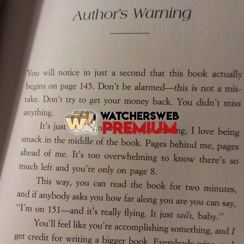 Author's Warning - p - Monique, QLD - Australia