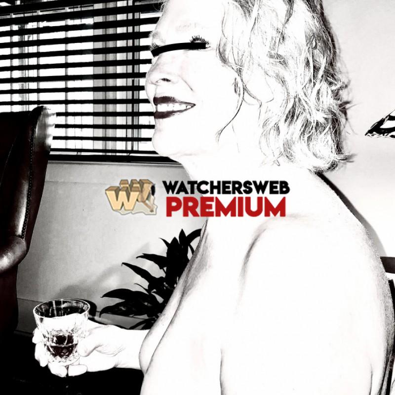 Ms Grey Posing In B&W - USA