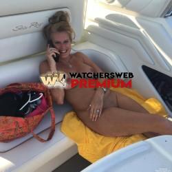 allison on the boat