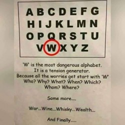 W
