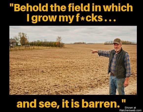 Where I Grow My Fucks #0