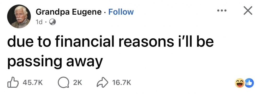 Financial Reasons #0