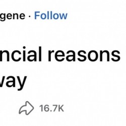 Financial Reasons
