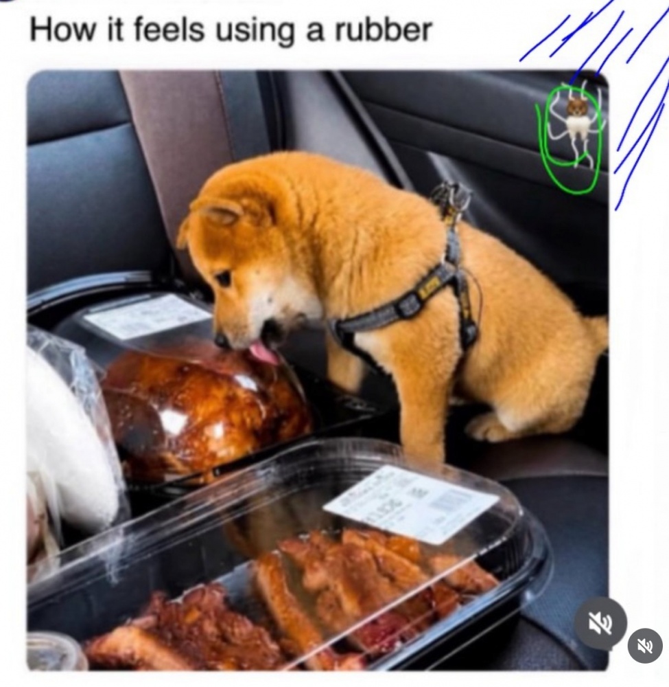Wearing A Rubber #0