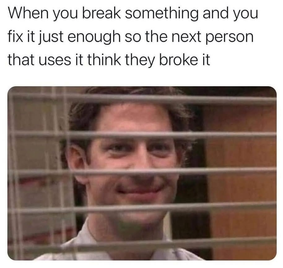 When You Break Something #0