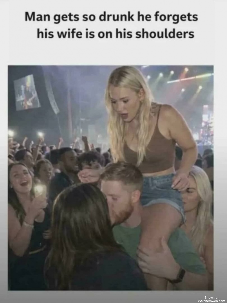Wife Is On His Shoulders #0