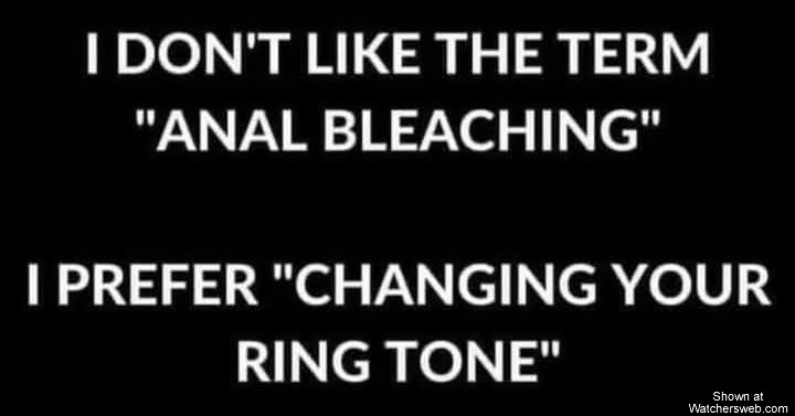 Anal Bleaching #0