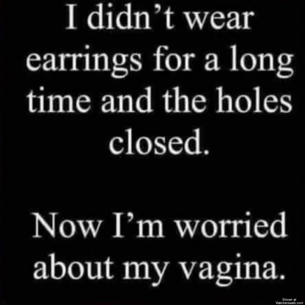 Stopped Wearing Earrings #0