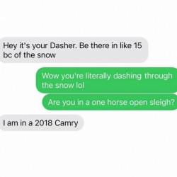 Dashing Through The Snow