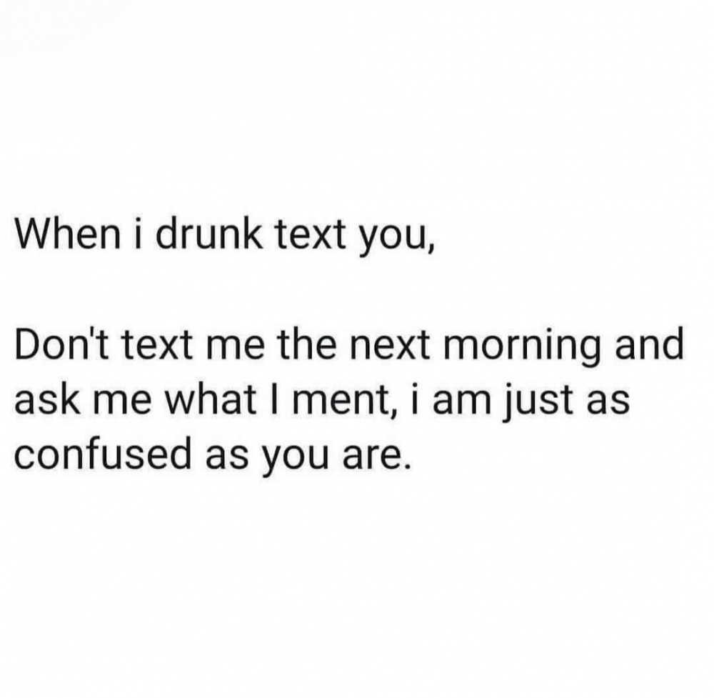 Drunk Text #0