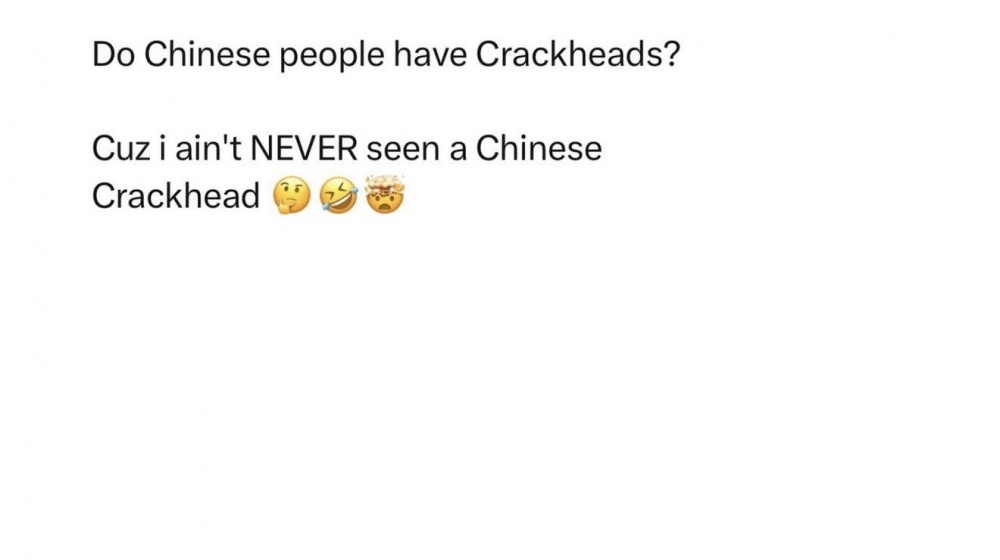 Chinese Crackhead? #0