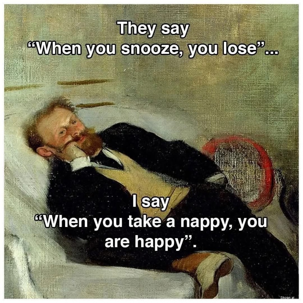 You Snooze You Lose #0