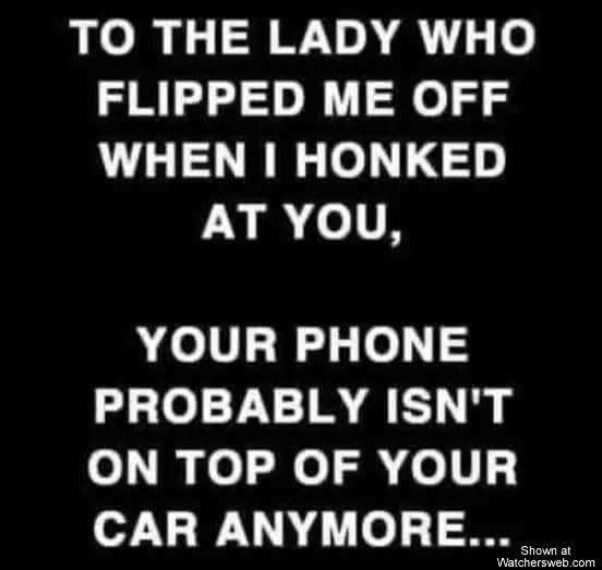 Flipped Me Off #0