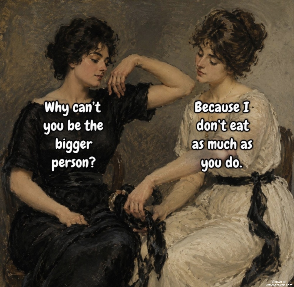 Be The Bigger Person #0