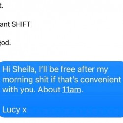 I’m Free After My Shit