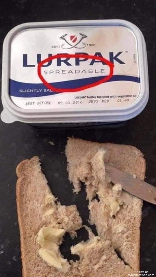 Spreadable Apparently #0