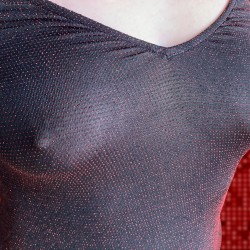 Non Nude Tits & Hard Nipples