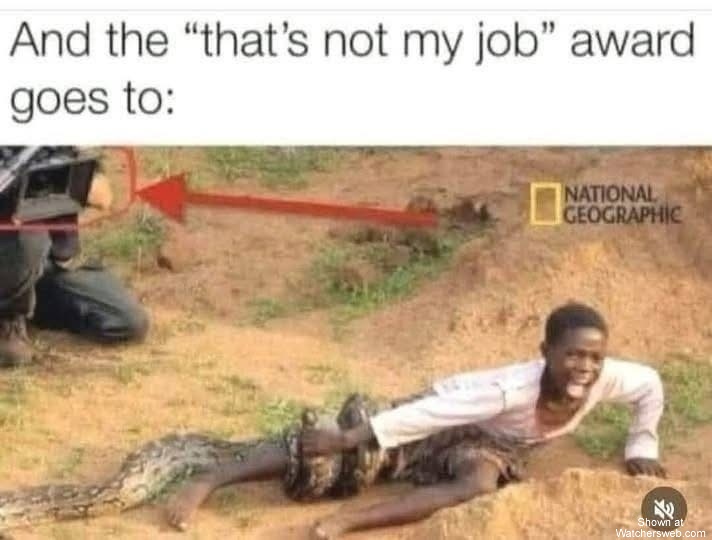 Not my job #0
