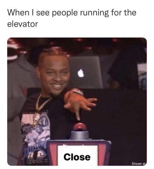 Running For The Elevator #0