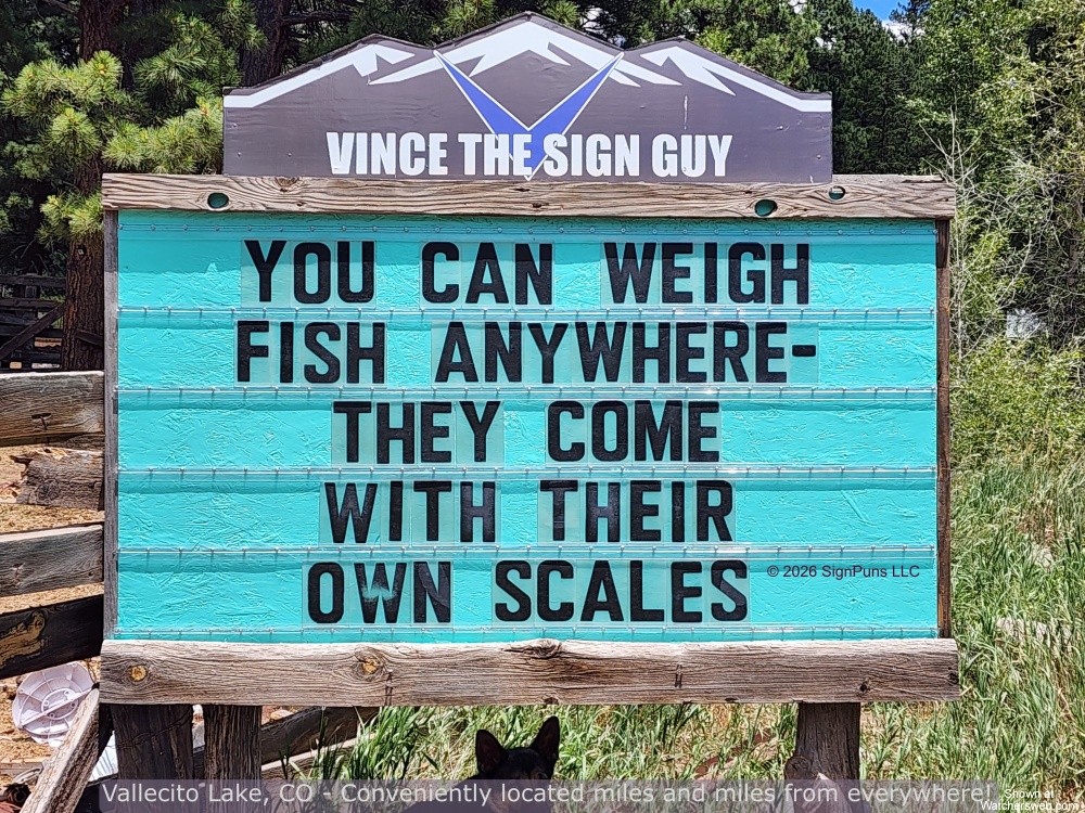 Weigh Fish Anywhere #0