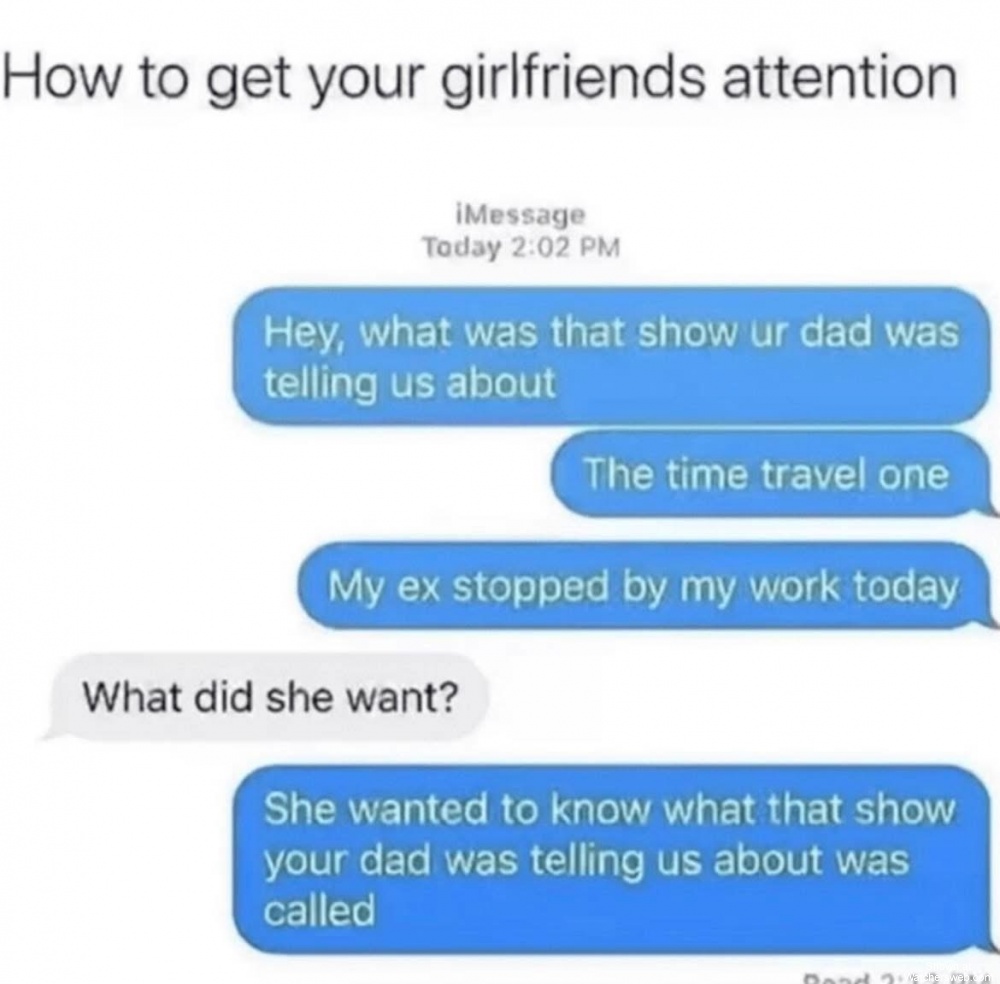 How To Get Gf’s Attention #0