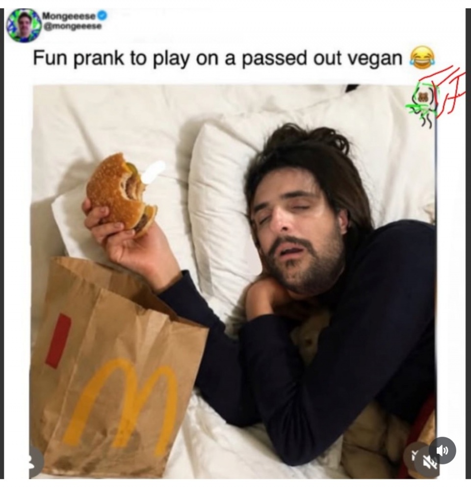 Passed Out Vegan #0