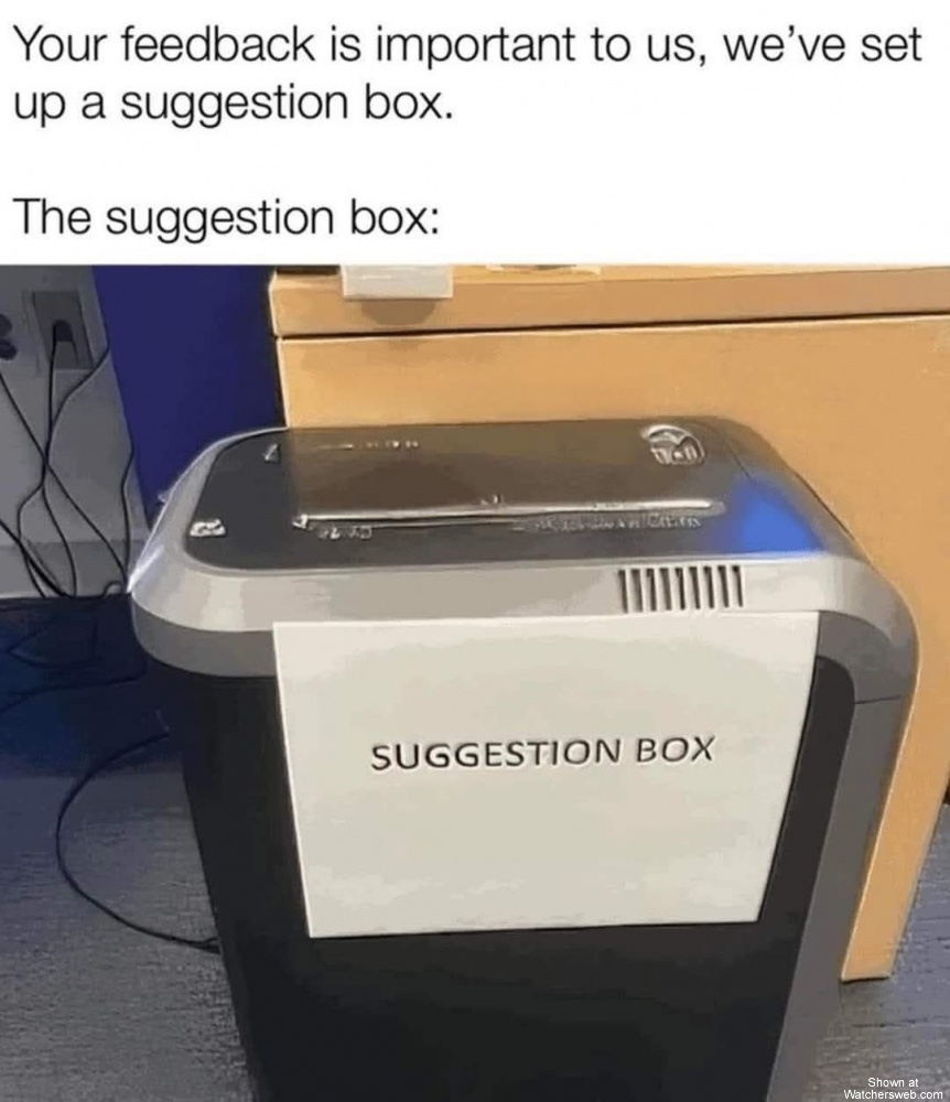Suggestion Box #0