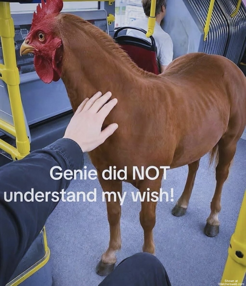 Genie Didn't Understand My Wish #0