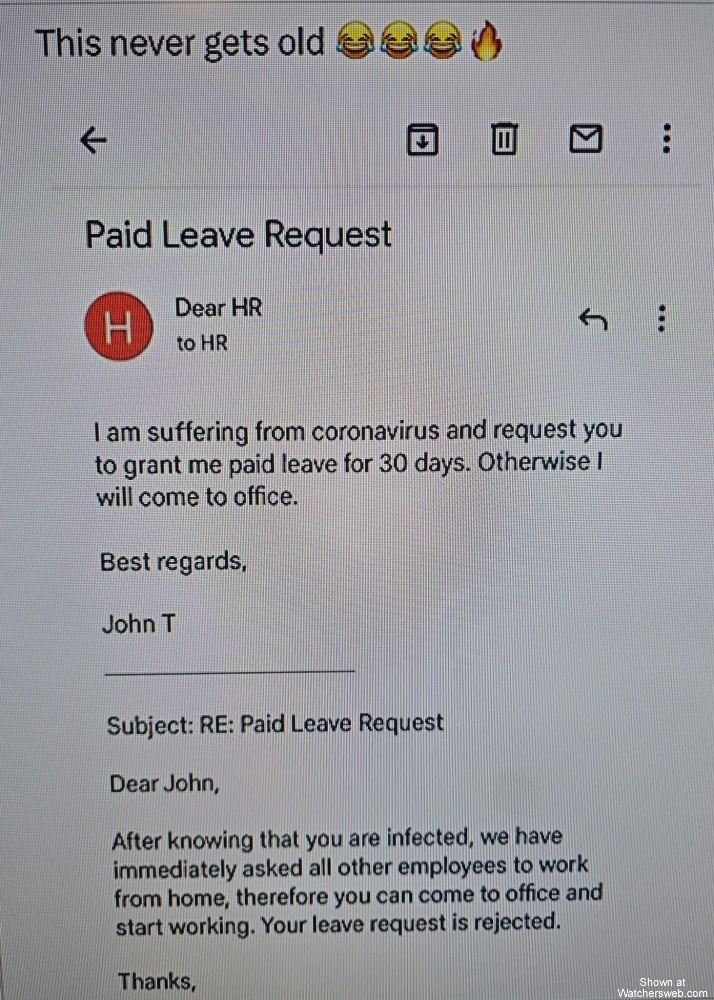 Leave Request #0