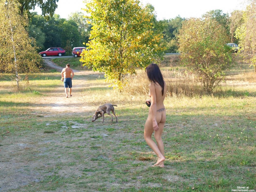 Sylva Walking The Dog #1