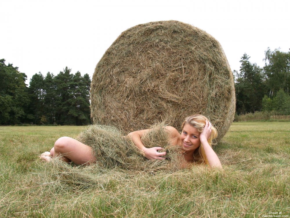 Katrin In The Hay #8