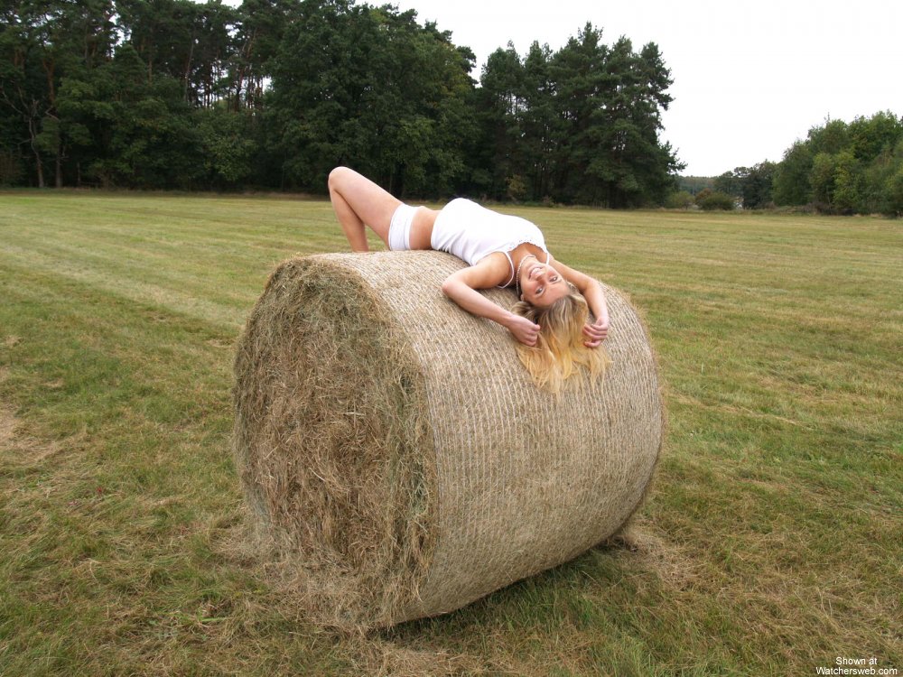 Katrin In The Hay #1