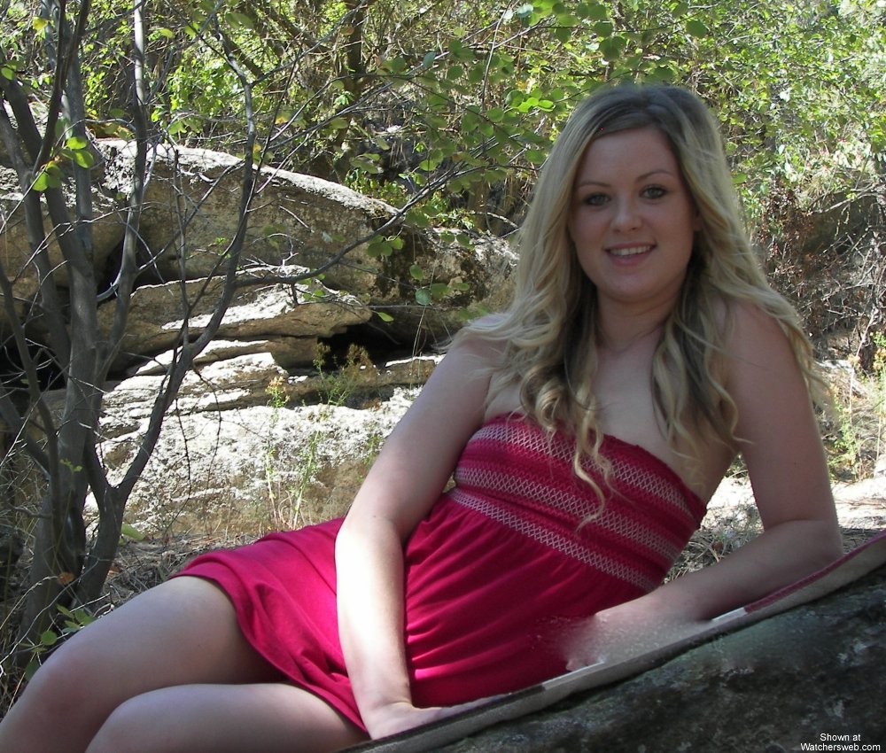 Shy Cutie At The Park #3