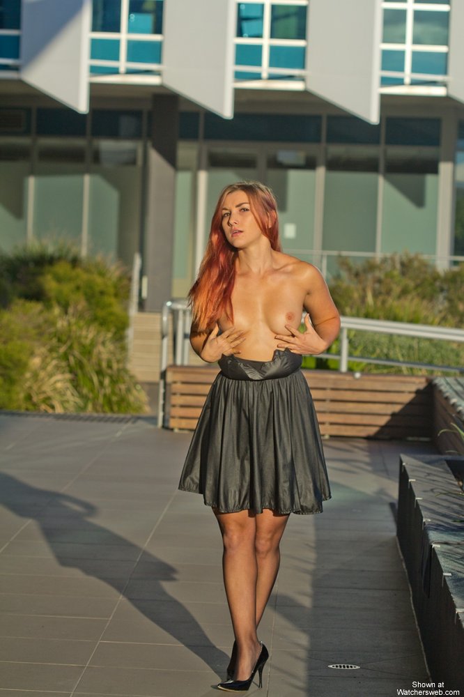 Sophie Outside The Office #1