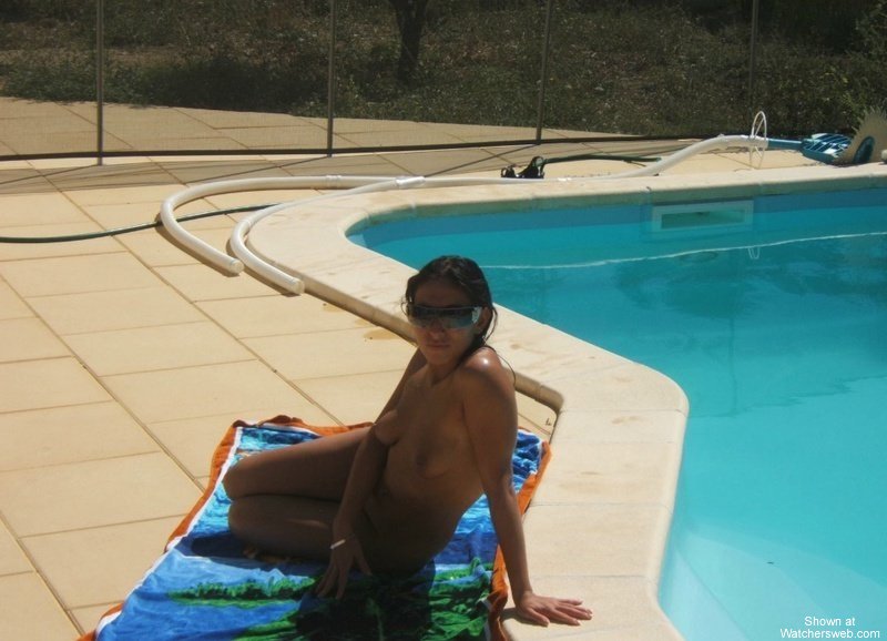 Wife By The Pool #5