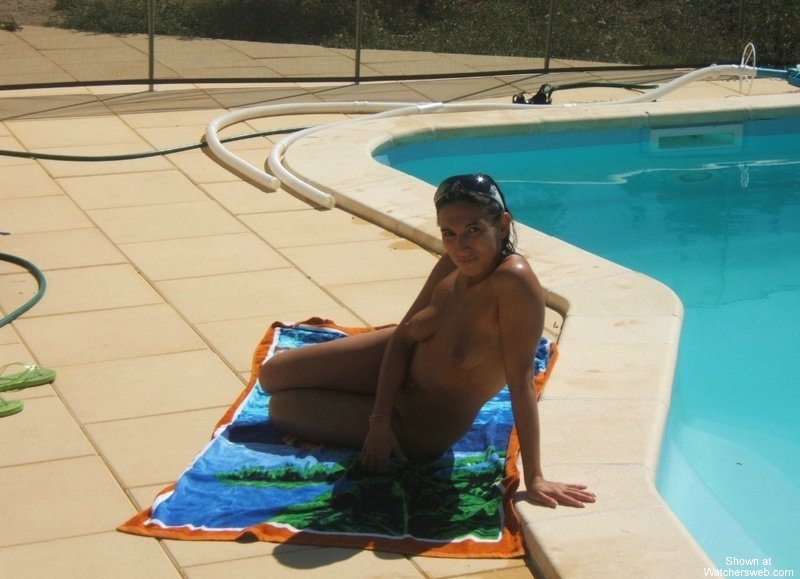Wife By The Pool #3