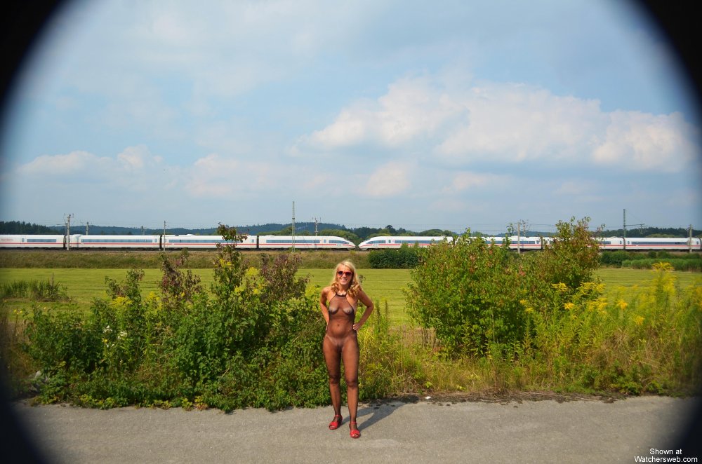 German MILF In Public #1