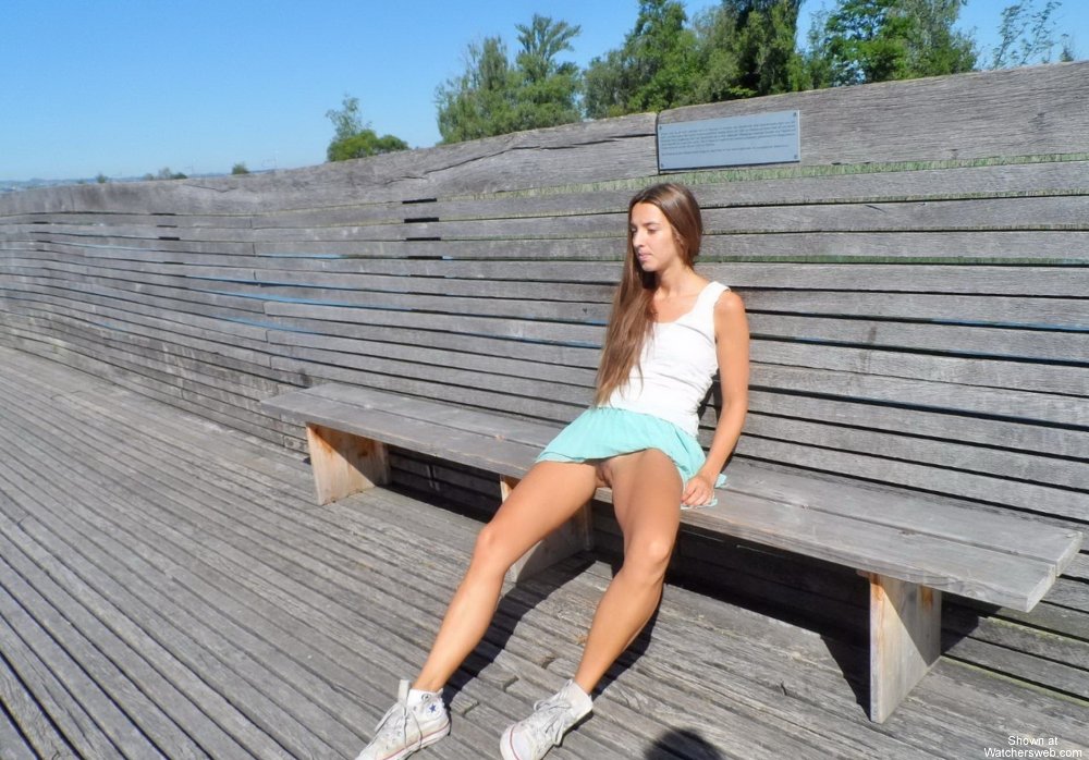 Always Flashing Up Her Skirt #4 #9