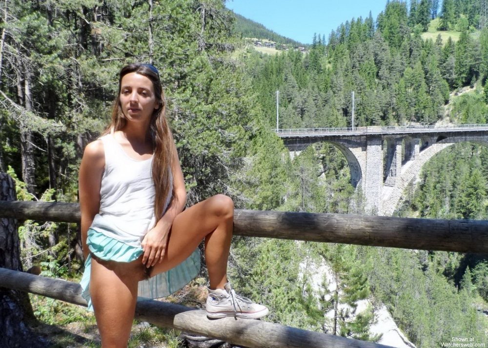 Always Flashing Up Her Skirt #4 #8