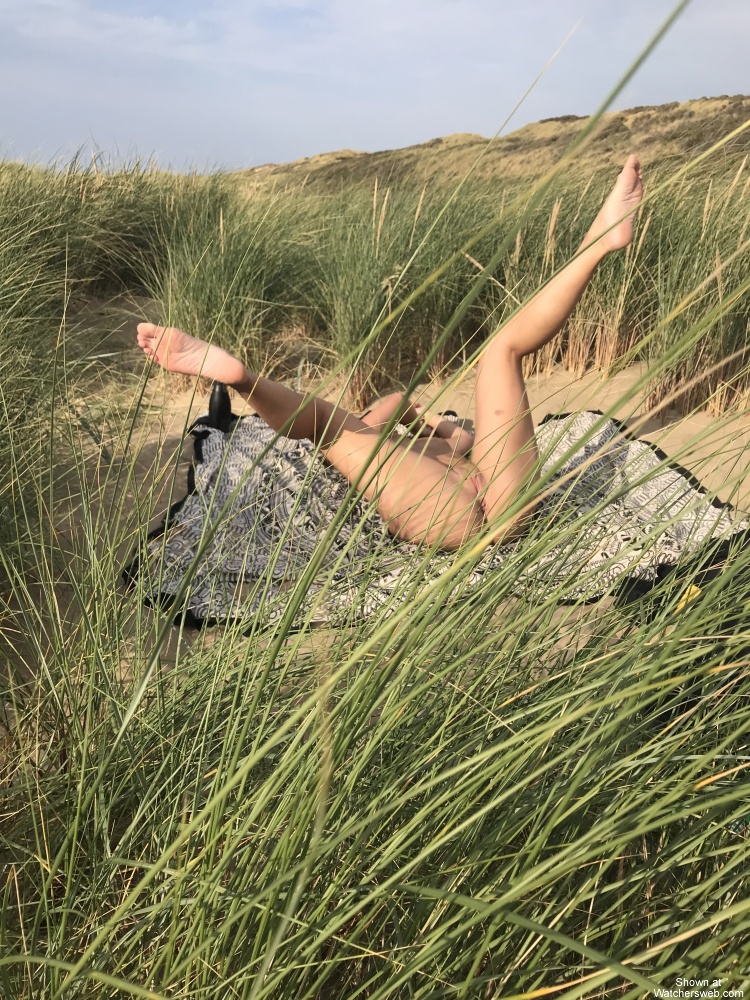 Naked On A Public Beach - Teasing Voyeurs #3